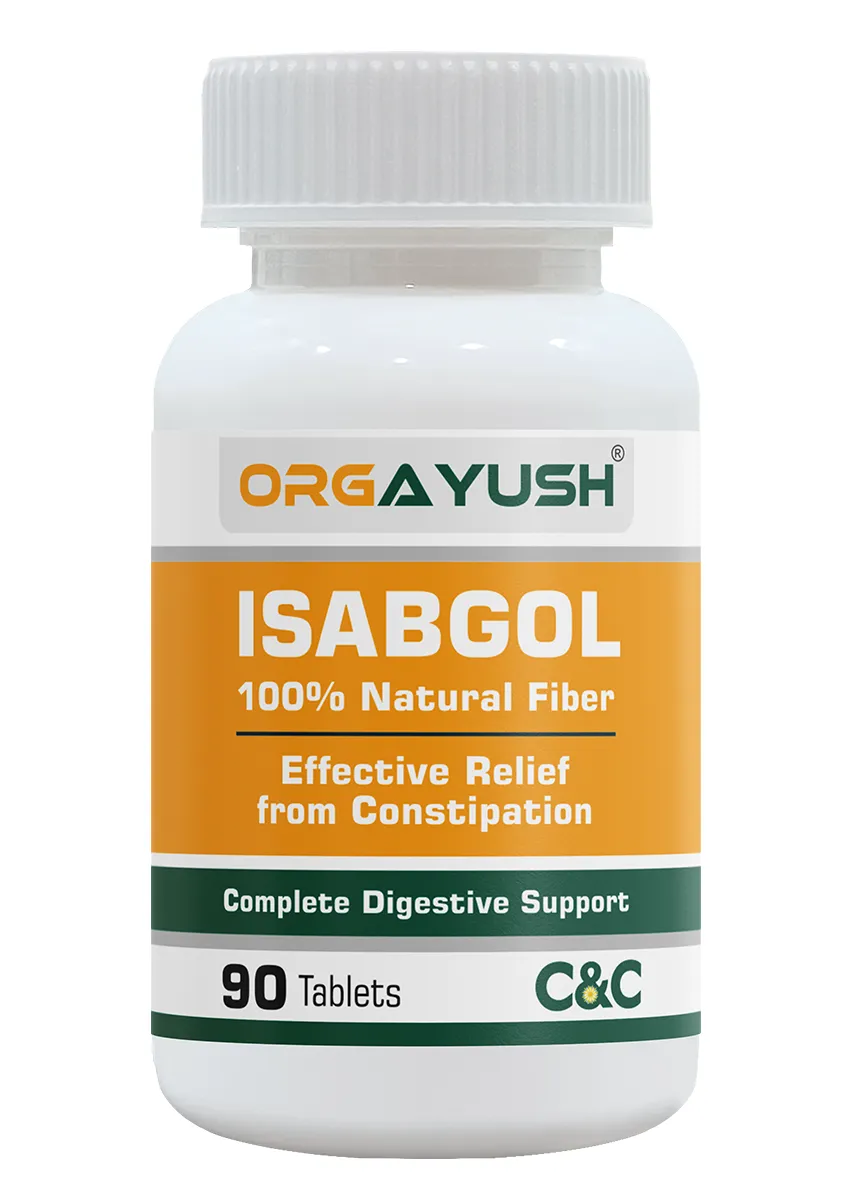 Isabgol Husk Tablets – 500 mg (90 Tablets)
