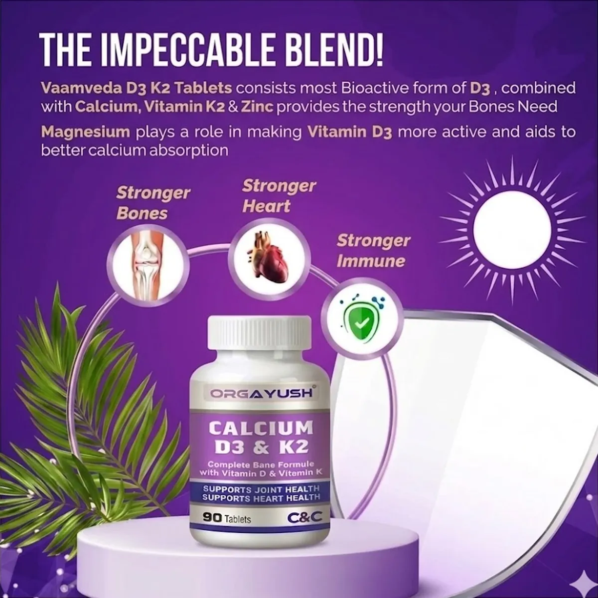 Calcium D3 & K2 Tablets - Image 7