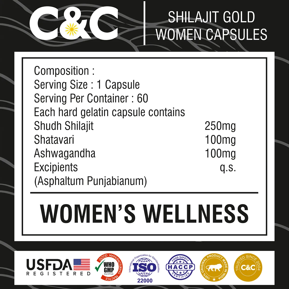 Shilajit Gold Women Capsules by Orgayush - Image 5