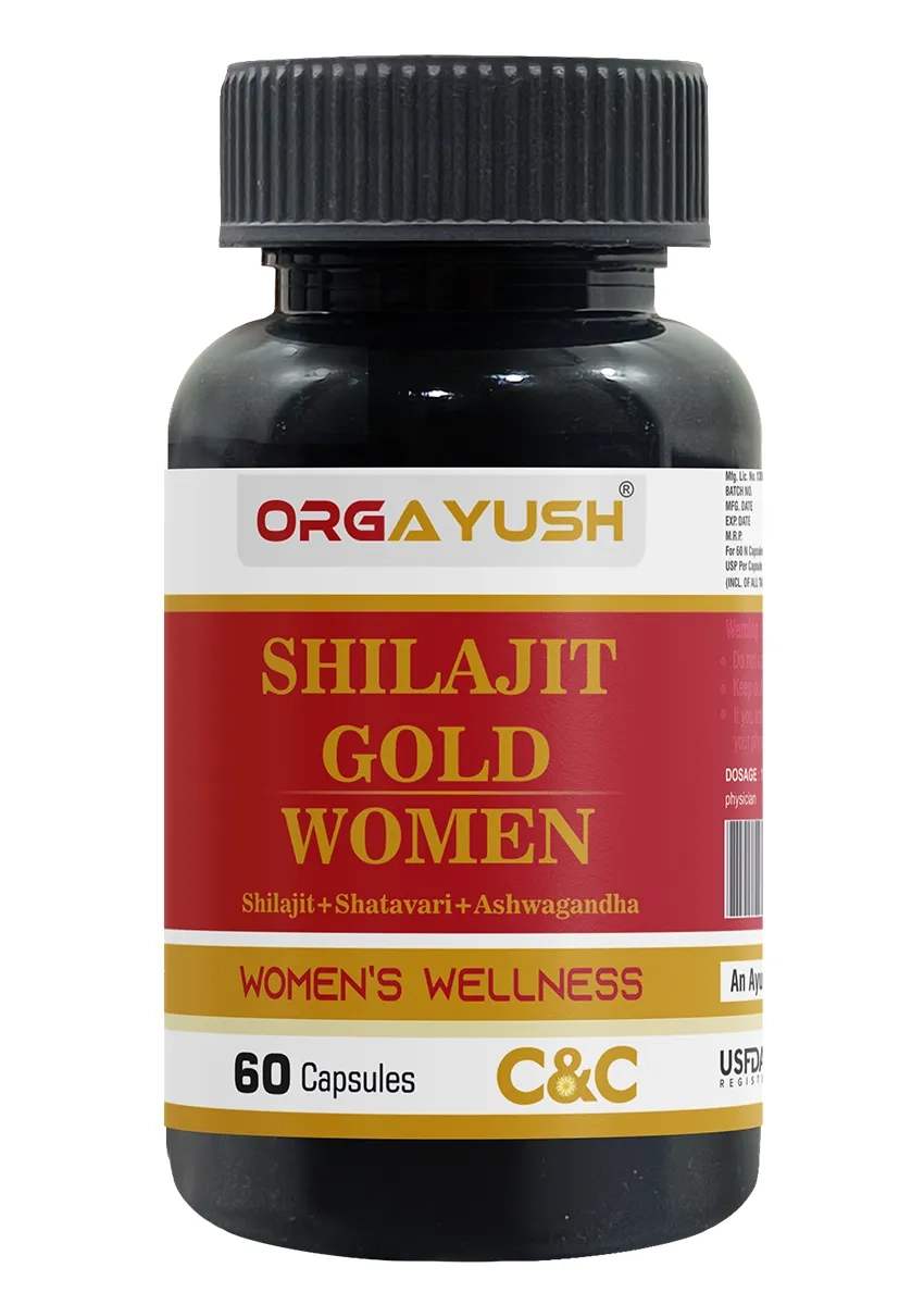 Shilajit Gold Women Capsules by Orgayush